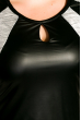 Платье 120PMJ500 черно-серый / меланж