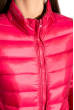Куртка женская,двусторонняя 85P17769 малина-беж