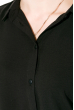 Блузка женская на пуговицах 64PD243-3 черный