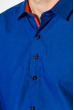 Рубашка классическая 120PAR372 синий