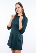 Платье 110P362-1 бутылочный