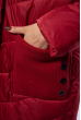 Куртка женская с капюшоном 120PSKL908 красный
