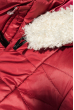 Куртка женская удлиненная, с пуговицами в виде клыка 68PD161 бордо