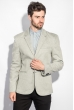 Пиджак мужской классическая модель 197F027-3 светло-серый