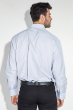Рубашка мужская с крупным карманом 50PD0036 голубой