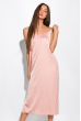 Элегантное платье на бретелях 120PAML908 бледно-розовый