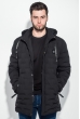 Куртка мужская удлиненная 61P003 черный