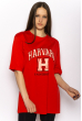 Футболка женская Harvard 626F007 красный