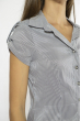 Рубашка женская 118P373-1 серо-белый