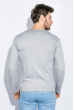 Пуловер мужской 416F002 светло-серый