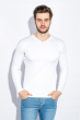Пуловер мужской 416F002 белый