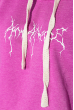Свитшот женский укороченный 82PD367 розовый фуксия