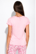Пижама женская с V-образным вырезом 107P237-1 розовый
