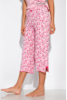 Пижама женская с V-образным вырезом 107P237-1 розовый