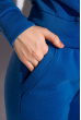 Костюм спортивный женский, на флисе 146P040 светло-синий