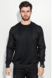 Джемпер мужской фактурный узор 50PD543 черный Джемпер мужской фактурный узор 50PD543 черный