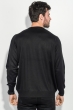 Джемпер мужской фактурный узор 50PD543 черный Джемпер мужской фактурный узор 50PD543 черный