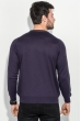 Джемпер мужской фактурный узор 50PD543 сиренево-серый Джемпер мужской фактурный узор 50PD543 сиренево-серый