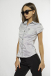 Рубашка женская 118P379-1 бело-серый
