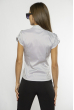 Рубашка женская 118P379-1 бело-серый