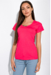 Женская футболка из хлопка 434V004-5 малиновый
