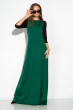 Платье 110P019 темно-зеленый