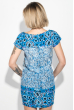 Платье женское в этностиле 68P509 синий