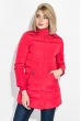 Куртка женская с капюшоном 677K003 красный Куртка женская с капюшоном 677K003 красный