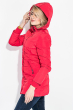 Куртка женская с капюшоном 677K003 красный