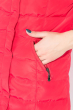 Куртка женская с капюшоном 677K003 красный