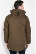 Куртка мужская теплая, удлиненная 673K002 хаки