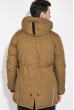 Куртка мужская теплая, удлиненная 673K002 горчичный