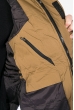 Куртка мужская теплая, удлиненная 673K002 горчичный