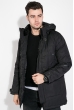 Куртка мужская теплая, удлиненная 673K002 черный