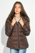 Куртка женская демисезон 173V002 шоколадный