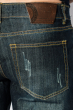Шорты мужские джинс стильные 102V005-1 чернильный
