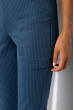 Стильные брюки с карманами 120PFL345149 синий