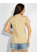 Футболка женская бежевая 85F077-1 бежевый