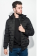 Куртка мужская с капюшоном 61P004 черный