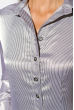 Классическая женская рубашка 118P098 серый