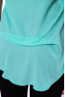 Блуза женская  со сборками 118P388 мятный