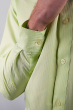 Рубашка мужская классическая, салатовая Fra №1065-6 салатовый