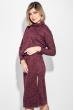Платье женское с боковым разрезом 72PD209 марсала меланж