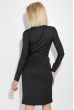 Платье женское с поясом 78PD5051 черный