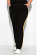 Костюм женский (блуза, брюки) 120POLL8623-2 черно-желтый