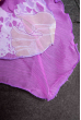 Шарф женский 120PELMR028 фиолетовый