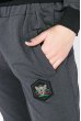 Костюм женский(батник, штаны) спортивный  76PD0111 графит
