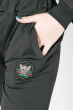 Костюм женский(батник, штаны) спортивный  76PD0111 черный