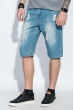 Шорты мужские джинс с подворотами 105V001-1 голубой