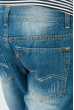 Шорты мужские джинс с подворотами 105V001-1 синий